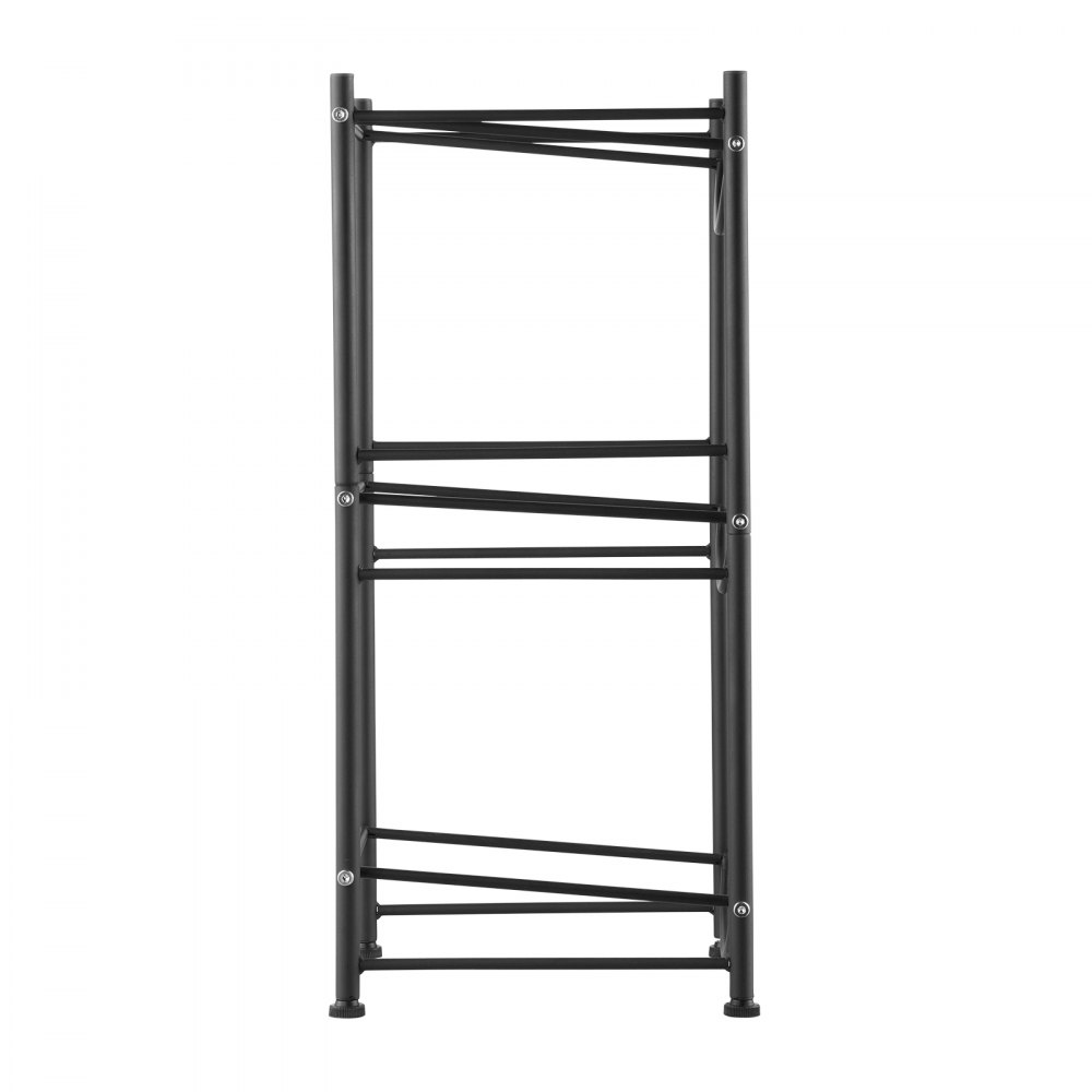 VEVOR 3-laags waterkanhouder, 5-gallon waterfleshouder, enkellaags waterflesrek voor 3 flessen, robuust waterkanrek voor keuken, kantoor, woonkamer, zwart