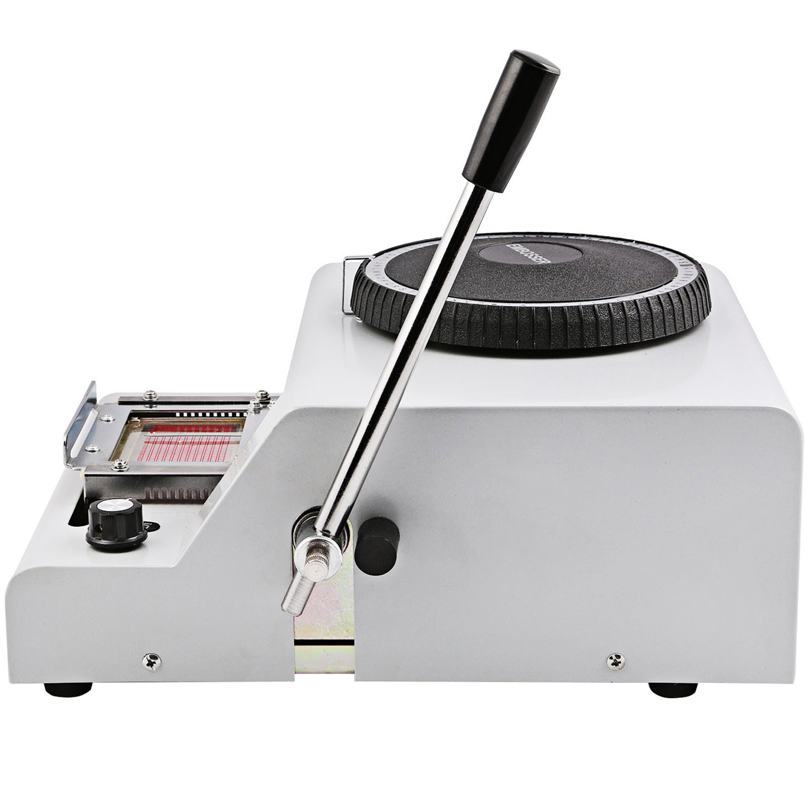 VEVOR Kaart Embosser Handleiding Embosser Machine 34,04x26,92x12,45 cm 72 Tekens