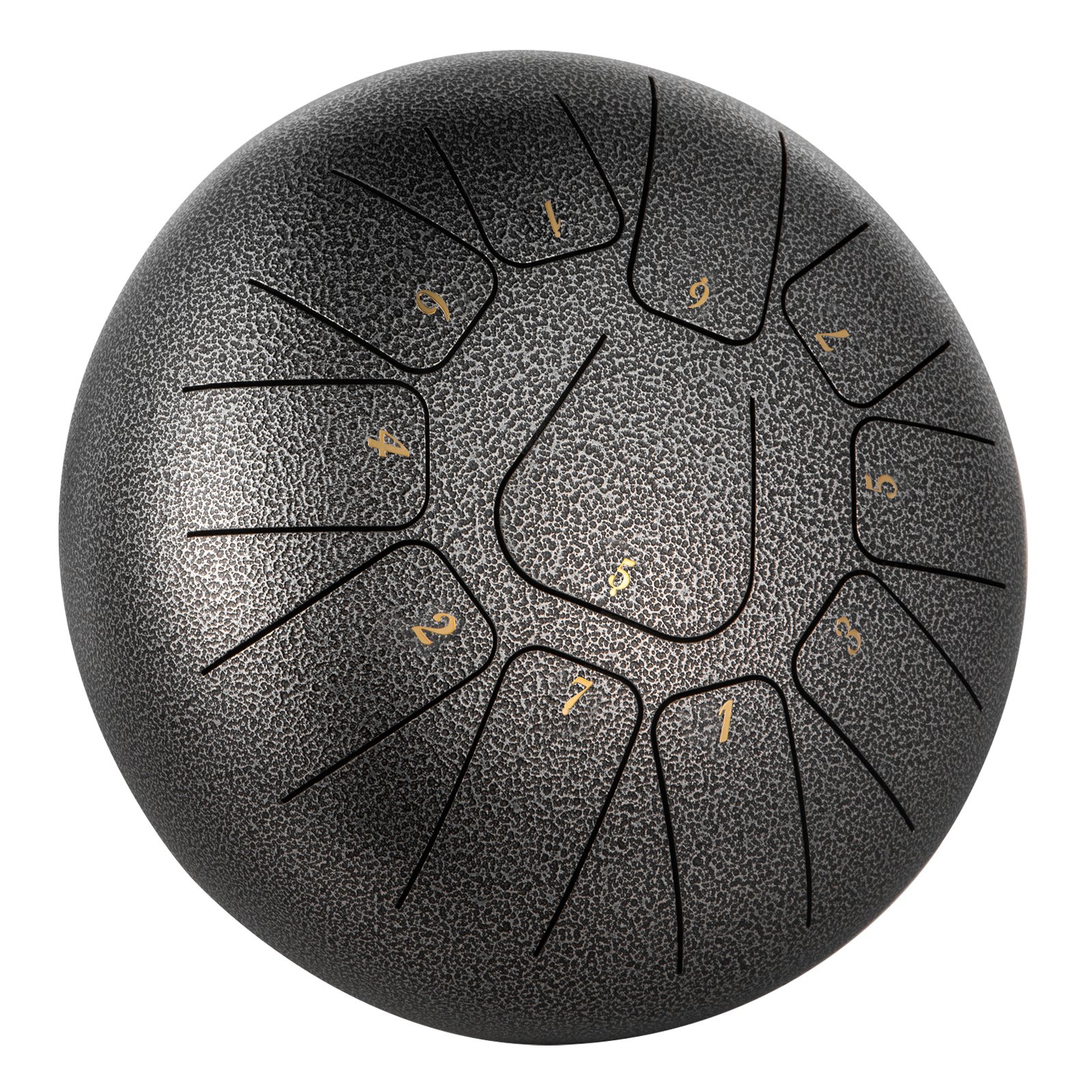 8" 11 Notes Steel Tongue Drum Handpan Pan Drum Hand Pan Drum Steel-titanium Alloy For Beginner