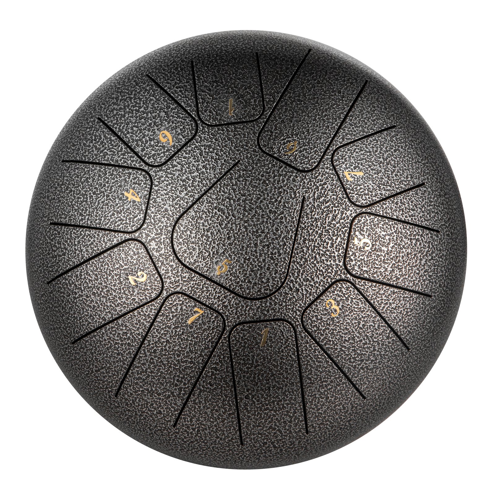 8" 11 Notes Steel Tongue Drum Handpan Pan Drum Hand Pan Drum Steel-titanium Alloy For Beginner