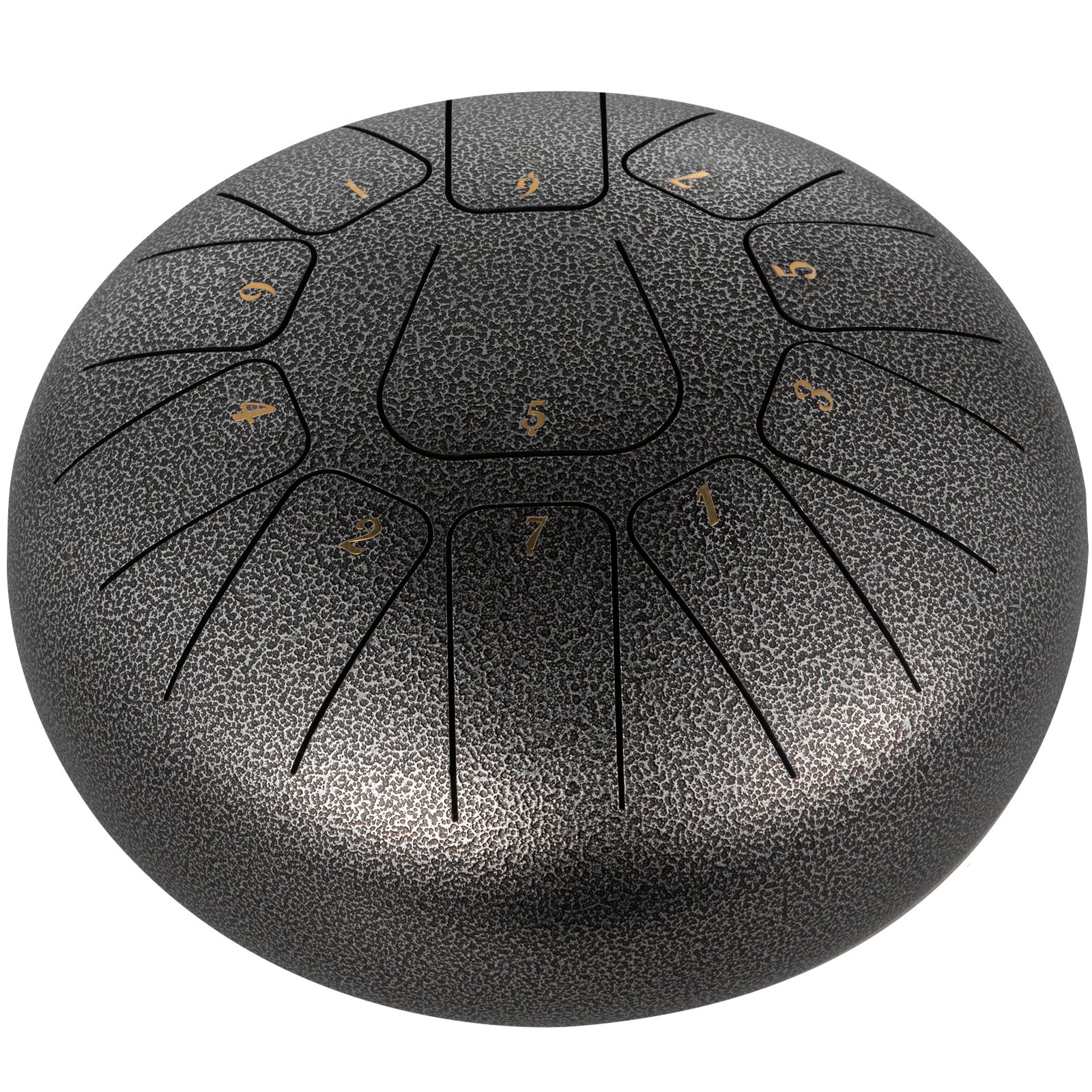 8" 11 Notes Steel Tongue Drum Handpan Pan Drum Hand Pan Drum Steel-titanium Alloy For Beginner