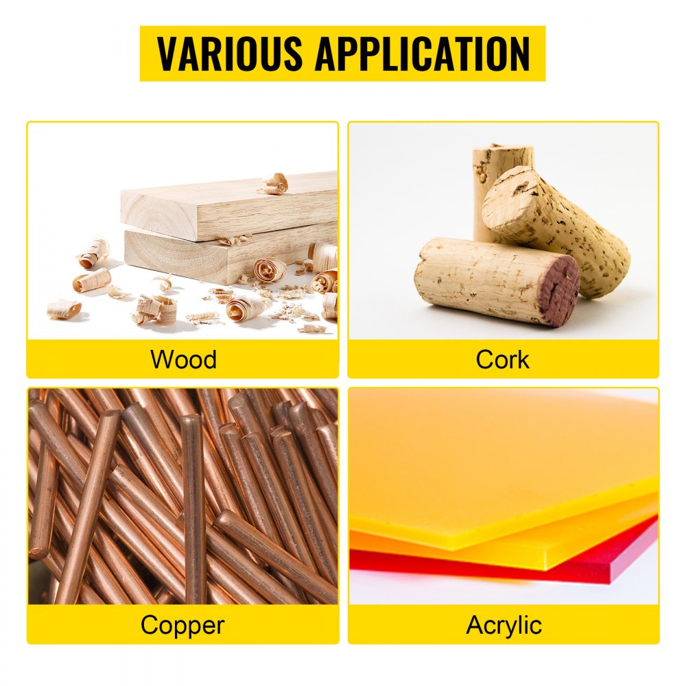 VEVOR Bandschuurmachine, 375W Band- en schijfschuurmachine Combo Bandschuurmachine, 915×100mm Band- en schijfschuurmachine, 150mm Schijfφ Standaard Bandschuurmachine, Polijstgereedschap