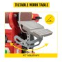 VEVOR Belt Sander 4" x 36",  Disc Combo Sander 6" Electric adjustable bench sander 375W Grinder Bench Sanding Machine with 4 Rubber foot pad