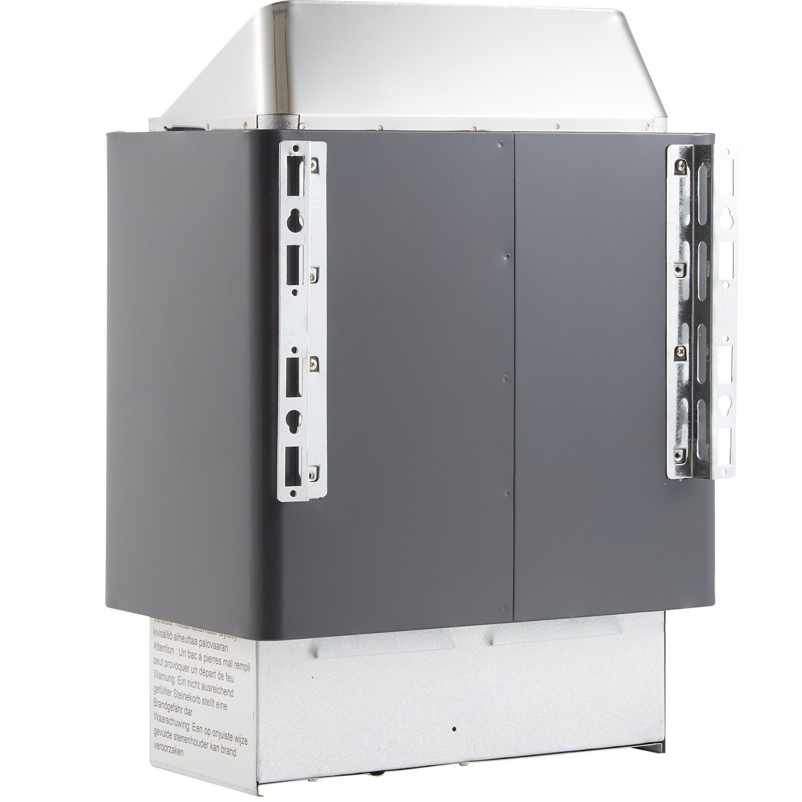 VEVOR Sauna Heater 9 KW, Electric Sauna Heater 380 V - 415 V, Stainless Steel Sauna Heater, Electric Sauna Heater with 2 Modes (Temperature, Time), with External Control Unit & 3M Temperature Sensor (Sauna Stones Not Included)