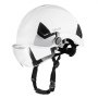 VEVOR Industrial Safety Helmet, ANSI/ISEA Z89.1 Approved ABS Hard Hat with Visor & 6-Point Ratchet Suspension, Adjustable Vented Hardhat for Men & Women, for Outdoor and Indoor Construction Workwear