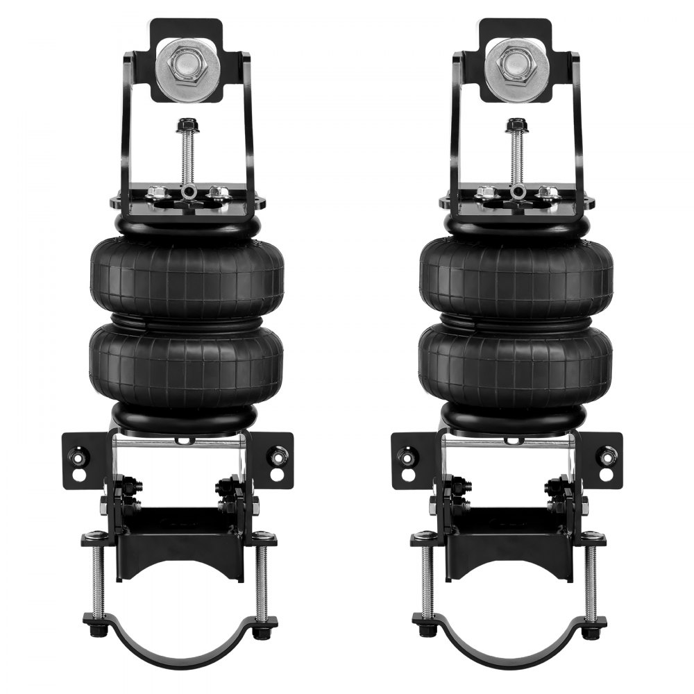 VEVOR luchtveringkit, luchtveersysteem compatibel met Ford F250/F350 2WD 4WD (1999-2004) en Ford F250/F350 2WD 4WD (2008-2010), draagvermogen 5000 lbs, druk 5 tot 100 PSI.