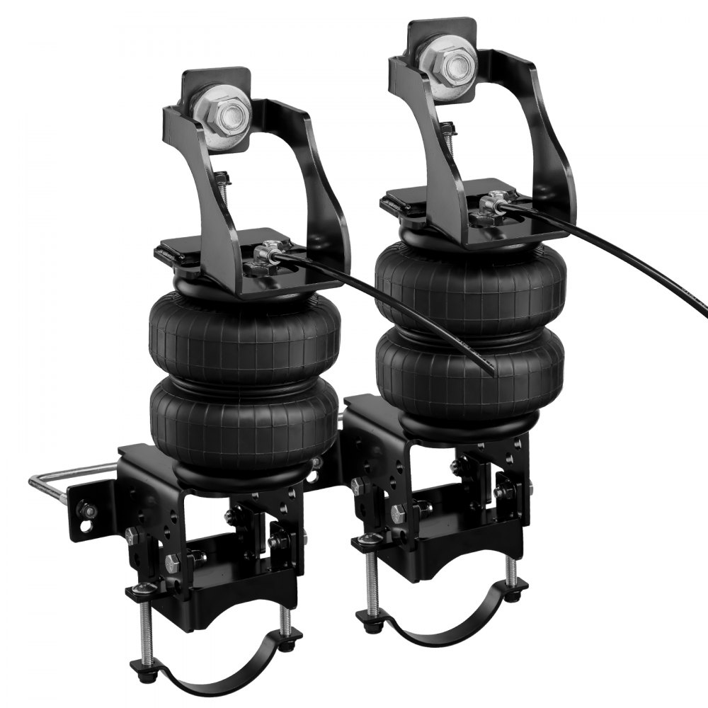 VEVOR luchtveringkit, luchtveersysteem compatibel met Ford F250/F350 2WD 4WD (1999-2004) en Ford F250/F350 2WD 4WD (2008-2010), draagvermogen 5000 lbs, druk 5 tot 100 PSI.