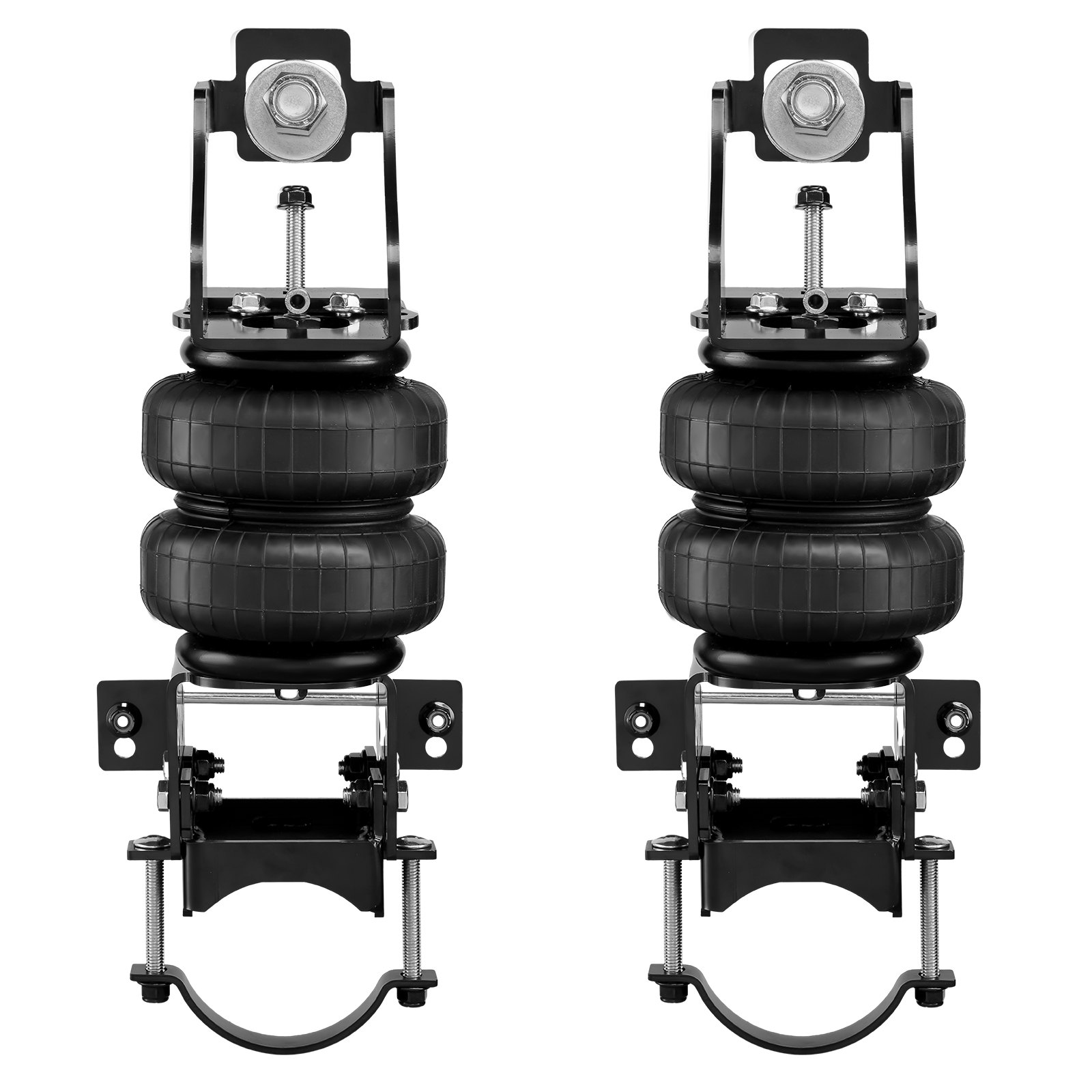 VEVOR Airbag-ophangingsset, luchtveringset compatibel met 1999-2004 Ford F250/F350 2WD 4WD, 2008-2010 Ford F250/F350 2WD 4WD, 5000 lbs belasting, 5 tot 100 PSI