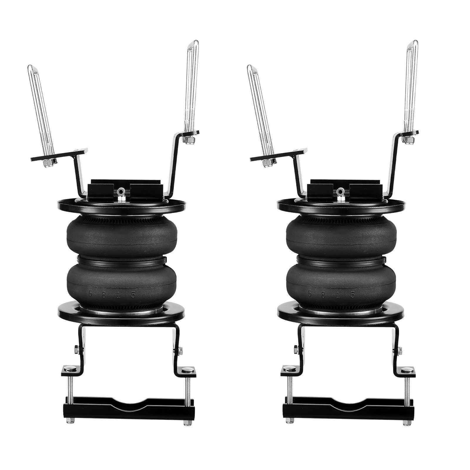 VEVOR Airbag-ophangingsset, luchtveringset compatibel met Chevrolet Silverado 2500/3500HD en GMC Sierra 2500/3500HD 4WD RWD van 2011-2019, belasting van 5000 lbs, 5 tot 100 PSI