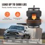 VEVOR Airbag-ophangingsset, luchtveringset compatibel met 2014-2023 Dodge Ram 2500 2WD 4WD, 5000 lbs belasting, 5 tot 100 PSI
