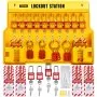 VEVOR Lockout Tagout Kit 58 stuks. Ontkoppelingsslot, hasps tags en veiligheidshangslot opbergtas voor slot- en tagproducten en elektrische veiligheidsuitrusting.