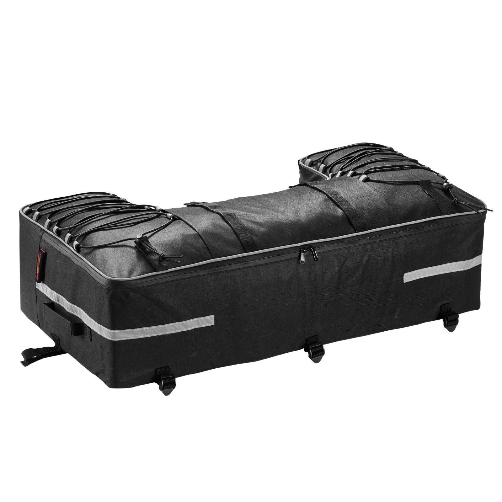 VEVOR ATV-achtertas, achtertas, bagagetas (60 l), met rugleuning en waterdichte hoes, achterbanktas, geschikt voor de meeste ATV's, UTV's met bagagerek