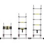 VEVOR telescopische ladder, trap, vouwladder, uitschuifbare ladder, 1,85-3,79m