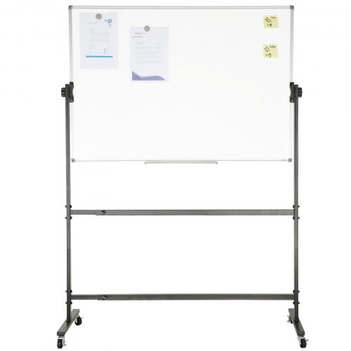 LIFEZEAL Mobiel whiteboard, dubbelzijdig magneetbord met standaard, magnetisch bord in hoogte verstelbaar en 360° draaibaar, magneetwand met pennenbakje, magnetisch whiteboard (wit, 120 × 80 × 145-173 LIFEZEAL Mobiel whiteboard, dubbelzijdig magneetbord met standaard, magnetisch bord in hoogte verstelbaar en 360° draaibaar, magneetwand met pennenbakje, magnetisch whiteboard (wit, 120 × 80 × 145-173