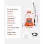 VEVOR Cordless Pressure Sprayer 15L Backpack Sprayer 8Ah Lithium-Ion Battery Pressure Sprayer 90PSI Fertilizer Sprayer 4.1L/min Garden Sprayer with Shoulder Straps Plant Sprayer Garden Irrigation Disinfection Car Wash