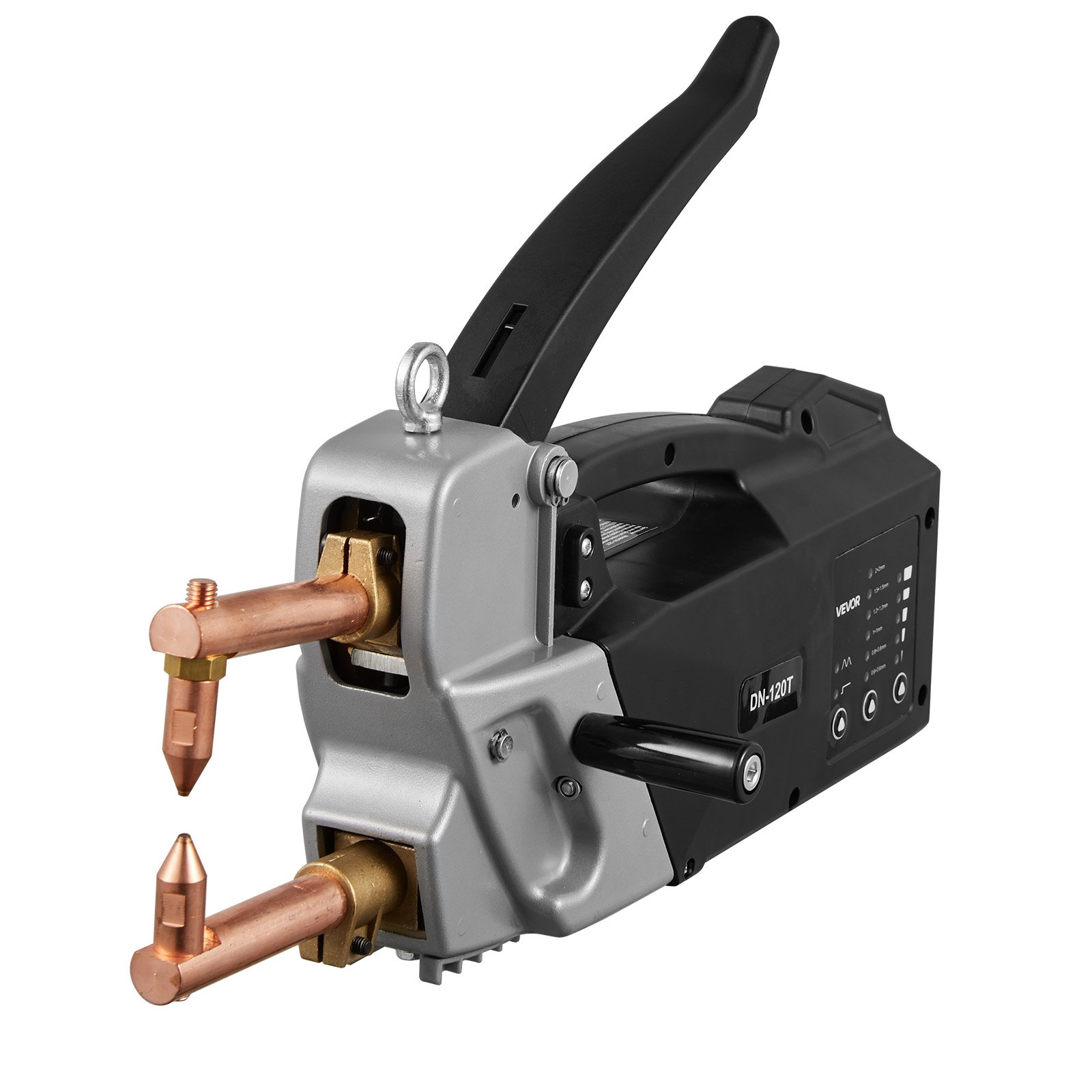 VEVOR draagbare puntlasmachine, puntlasmachine voor 4 mm dik metaal met een ingangsvermogen van 8,1 kVA, 4200 A elektrische metaalplaatlasmachine met handlaspistool