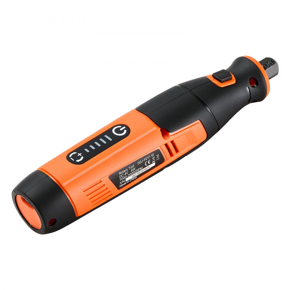 VEVOR 73-delige draadloze multitoolset, draagbare mini-rotatietool op DC4V, 5 snelheden 7000–20000 tpm, voor graveren, slijpen, polijsten, snijden, zagen en doe-het-zelfprojecten.