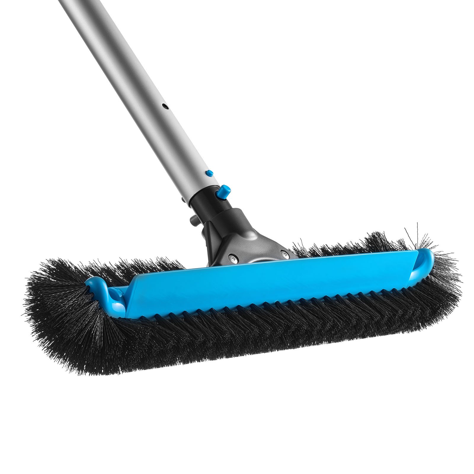 VEVOR Pool Brush Head Schrobborstels (508 mm) met nylon borstelharen en aluminium paalconnector, borstelkop voor het reinigen van wanden van ingebouwde/bovengrondse zwembaden (zonder paal)