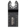 VEVOR 100x Multitool zaagbladen oscillerende accessoireset HCS+ RVS Multitool segmentzaagblad 1-3/8 inch multifunctionele gereedschapsaccessoireset 45-47 HRC