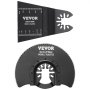 VEVOR 33x zaagblad Multifunctioneel gereedschap 8 typen Oscillerende gereedschappen Hoog koolstofstaal (HCS) Snelwisselinterface Compatibel met 95% van de oscillerende gereedschappen op de markt