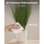 VEVOR Kunstgras Plant, 686 mm, Kunstgras, Kunstgroen, Hoogwaardig PVC voor Huis, Tuin, Kantoor, Kamerdecoratie, Housewarming Party, 8-Pack, Groen