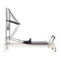 VEVOR Pilates Reformer met Half Tower 2370x795x200 mm Aluminiumlegering Ideaal voor thuis- en sportschoolgebruik, draagvermogen tot 181 kg, met Jumpboard, veren, Pilates Box en verstelbare hoofdsteun
