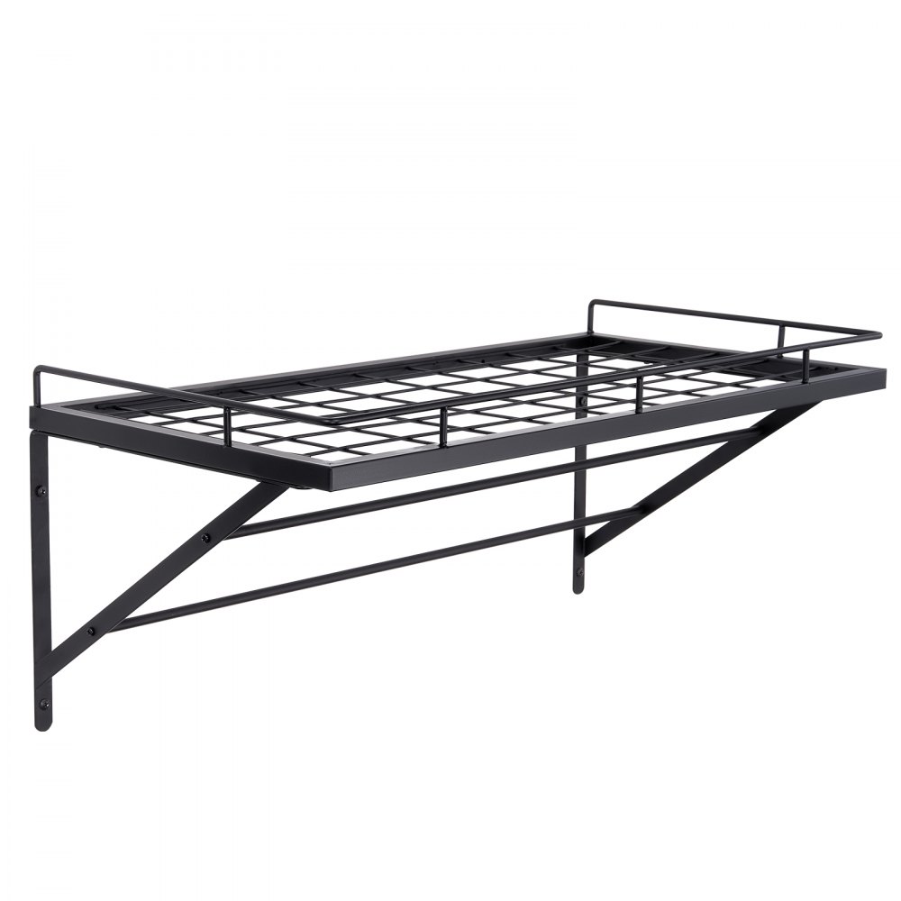 VEVOR Hangend pottenrek 24" Pot- en pannenhangrek, Pot- en pannenhanger met 12 S-haken, 55 lb laadgewicht, pannenlap Muur Ideaal voor pannen, bestek, kookgerei in de keuken