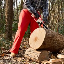 VEVOR Beschermende Broek 101 cm Schort Stijl Bosbouw Kettingzaag Werkbroek Klasse BL