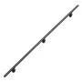 VEVOR wandleuning voor trappen, 1524 mm, draagvermogen 113,4 kg, zwart, wandleuning voor trappen, veranda's, zolders en gangen, ronde buis van aluminiumlegering, veiligheidsgreep voor senioren, roestvrij