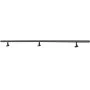 VEVOR wandleuning voor trappen, 1524 mm, draagvermogen 113,4 kg, zwart, wandleuning voor trappen, veranda's, zolders en gangen, ronde buis van aluminiumlegering, veiligheidsgreep voor senioren, roestvrij