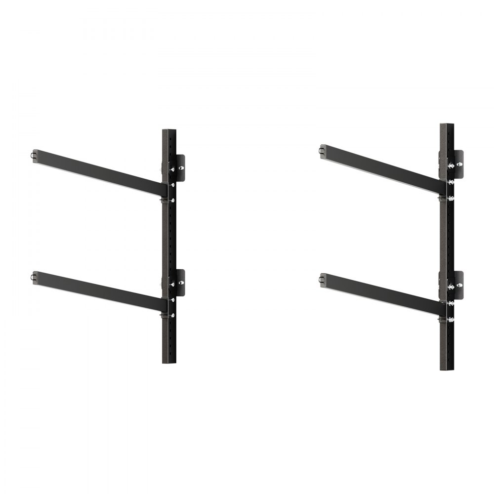 VEVOR Kajak Opbergrek voor Wandmontage voor 2 Kajaks/Kano's/Surfboards/Suppeddelboards/Kleine Boten, Kajakstandaard met een draagvermogen van 90,7 kg, Verstelbaar Kajak Opbergrek voor Garage of Aanlegsteiger