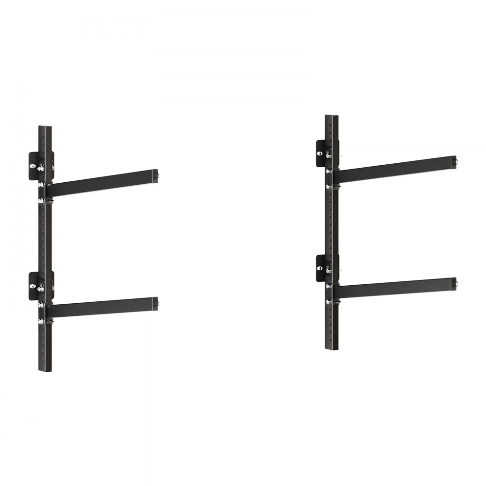 VEVOR Kajak Opbergrek voor Wandmontage voor 2 Kajaks/Kano's/Surfboards/Suppeddelboards/Kleine Boten, Kajakstandaard met een draagvermogen van 90,7 kg, Verstelbaar Kajak Opbergrek voor Garage of Aanlegsteiger