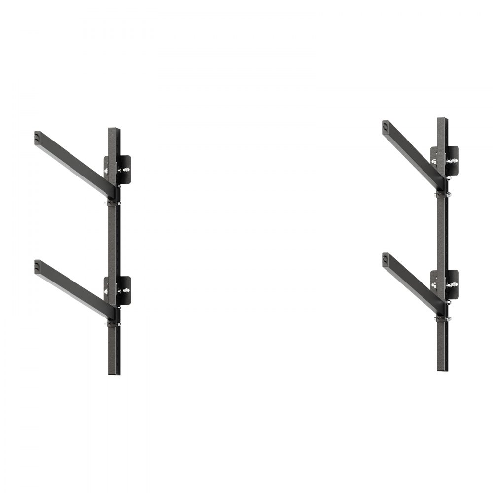 VEVOR Kajak Opbergrek voor Wandmontage voor 2 Kajaks/Kano's/Surfboards/Suppeddelboards/Kleine Boten, Kajakstandaard met een draagvermogen van 90,7 kg, Verstelbaar Kajak Opbergrek voor Garage of Aanlegsteiger