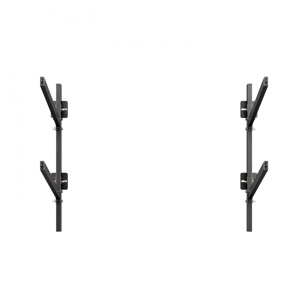 VEVOR Kajak Opbergrek voor Wandmontage voor 2 Kajaks/Kano's/Surfboards/Suppeddelboards/Kleine Boten, Kajakstandaard met een draagvermogen van 90,7 kg, Verstelbaar Kajak Opbergrek voor Garage of Aanlegsteiger