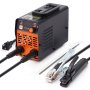 VEVOR 220V elektrodelasapparaat, 140A ARC/Lift TIG-lasapparaat met groot LED-display, draagbare 2-in-1 elektrodelasapparaat met Hot Start Arc Force Anti-Stick VRD, MMA ARC-lasapparaat voor lassen