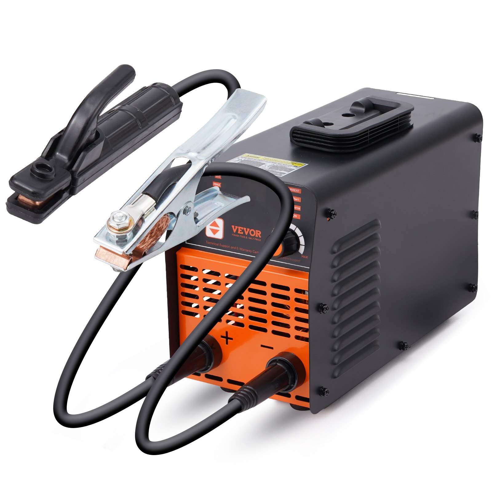VEVOR 220V elektrodelasapparaat, 200A ARC/Lift TIG-lasapparaat met groot LED-display, draagbaar 2-in-1 elektrodelasapparaat met Hot Start Arc Force Anti-Stick VRD, MMA ARC-lasapparaat