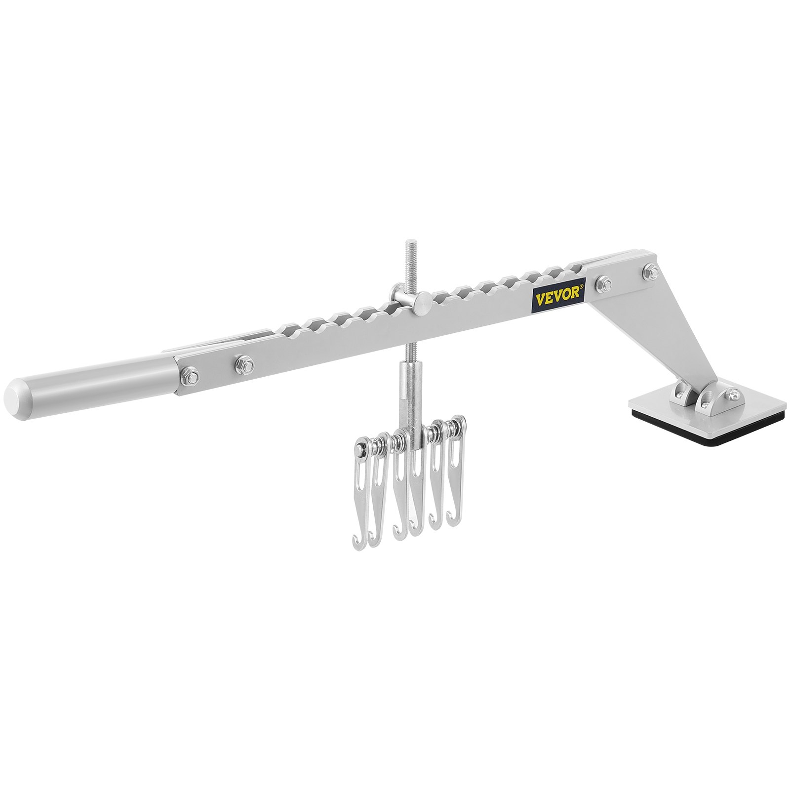 VEVOR Dent Pull Lever Bar 6 Claw Hook Portable Dent Pull Bar Aluminum Alloy Dent Puller Single Leg Lifter for Car Dent Repairing