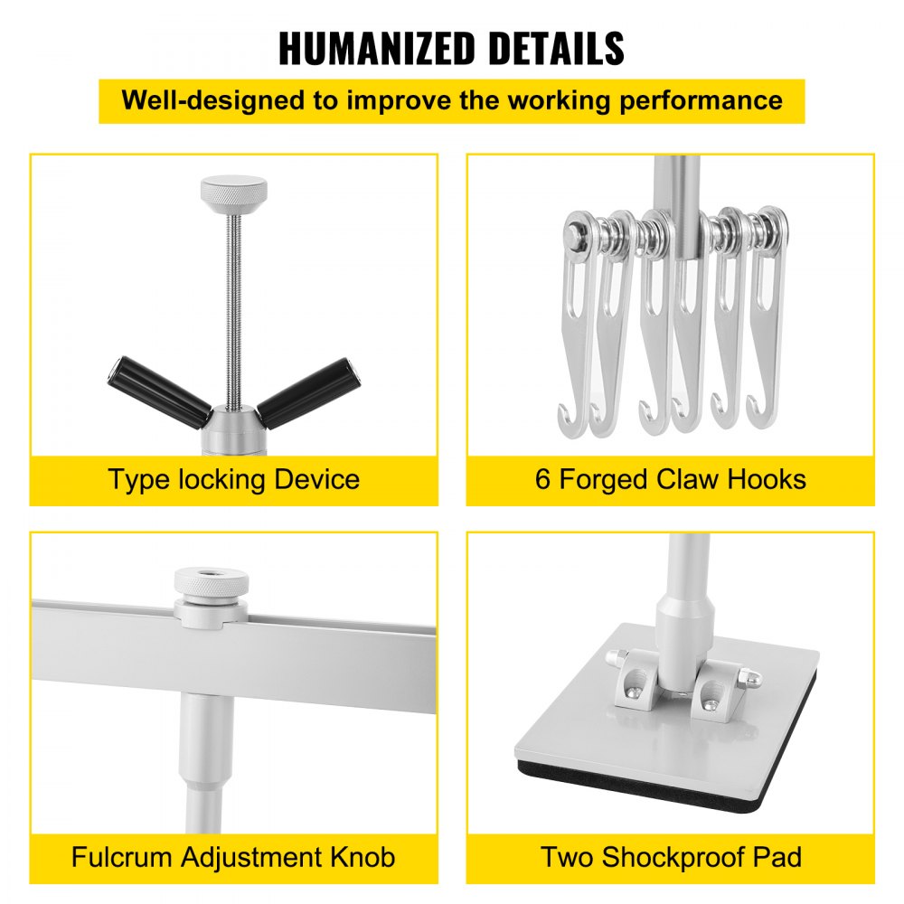 VEVOR Dent Puller Verfvrije Dent Puller 85cm Reparatie Deuk Reparatieset