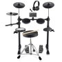 VEVOR Electric Drum Set, 15 Drum Kits & 150 Sounds Electronic Drum Kit, USB MIDI Supported 6.5 in Quiet Mesh Snare Electric Drum Set with 10 in Cymbals Drum Sticks & Headphone, for Beginners & Adults