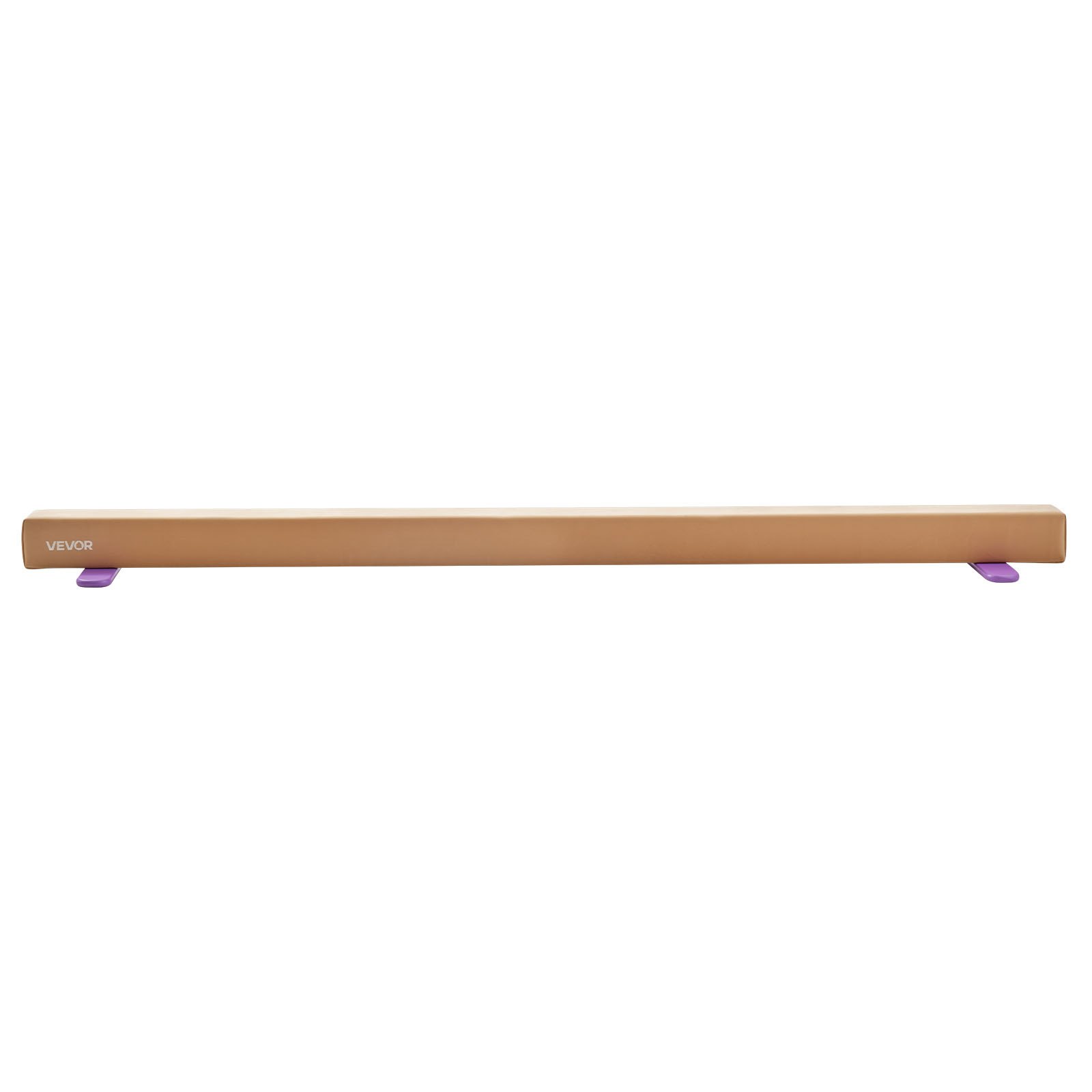 VEVOR Evenwichtsbalk Gymnastiek Kinderen Opvouwbaar 2,4 m, 158,7 kg Draagvermogen Gymnastiekbalk met Antislip Bodem, Evenwichtsbalk met Draagtas & Houten Kern voor Gymzaal