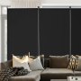 VEVOR Room Divider 4 Panelen Scherm 3464 x 1840 x 520 mm, Opvouwbaar Privacy Scherm & Draagbare Scheidingswand voor Ruimteverdeling, Vrijstaande Room Divider voor Kantoor Slaapkamer Studeerkamer, Zwart