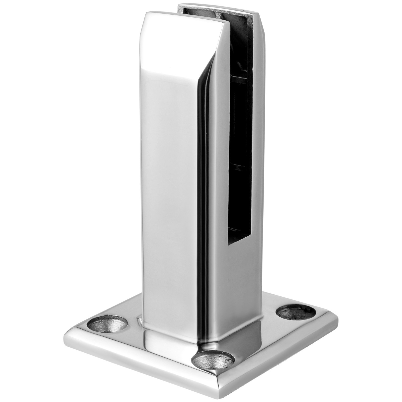 Vevor Glazen Leuning Post Klem Rvs Zwembad Glas Klem Balkonhekklem Vierkant X 4