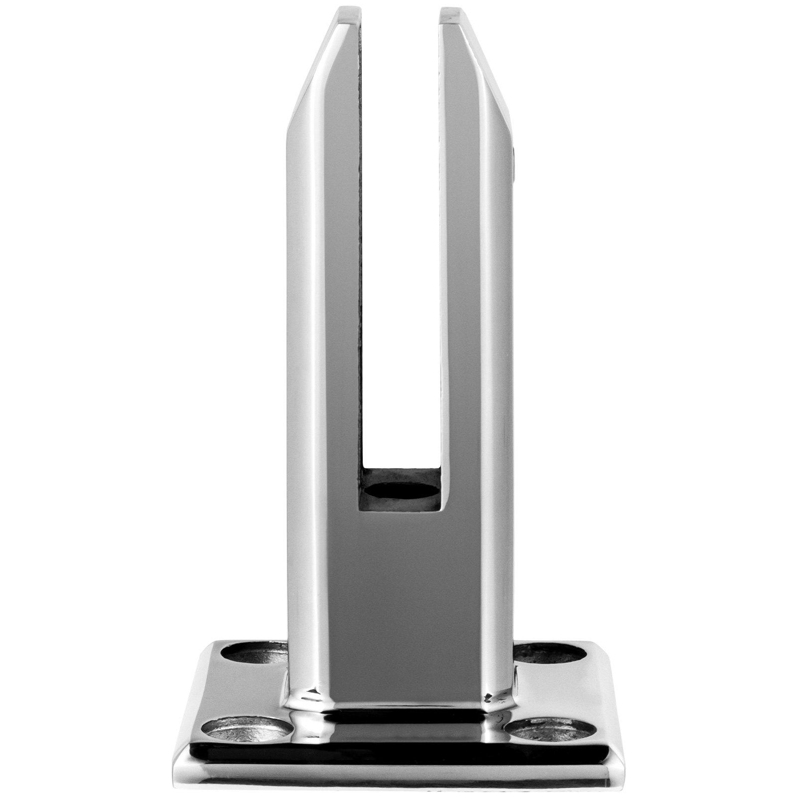 Vevor Glazen Leuning Post Klem Rvs Zwembad Glas Klem Balkonhekklem Vierkant X 4