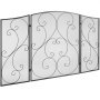 VEVOR Spark Guard Iron Haardbescherming 121,92 cm Haardbescherming Kachelbescherming Vintage Kachelbescherming 0-40 °C Haardbescherming Kachelbescherming Kachelscherm Bescherming tegen rondvliegende vonken 3-delig