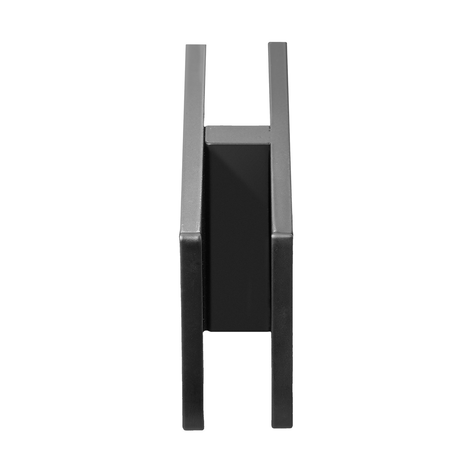 VEVOR Glass Clamp, 4 PCS Rectangle Glass Railing Bracket for 0.31 "-0.47 " Tempered Glass, 304 Stainless Steel Glass Mounting Clamp, 0.2” Thick Glass Shelf Bracket for Balcony, Garden, Pool, Stair