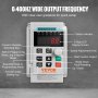 VEVOR 2.2kW 10A 3HP frequency inverter VFD AC 220-240V frequency controller speed controller frequency converter inverter motor VFD inverter variable frequency driver including 20cm control cable