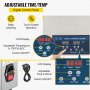 VEVOR Ultrasoon Reiniger 30L Digitale Ultrasone Reiniger met Verwarming 28/40KHz Verwarming Waterafvoer Cavitatie