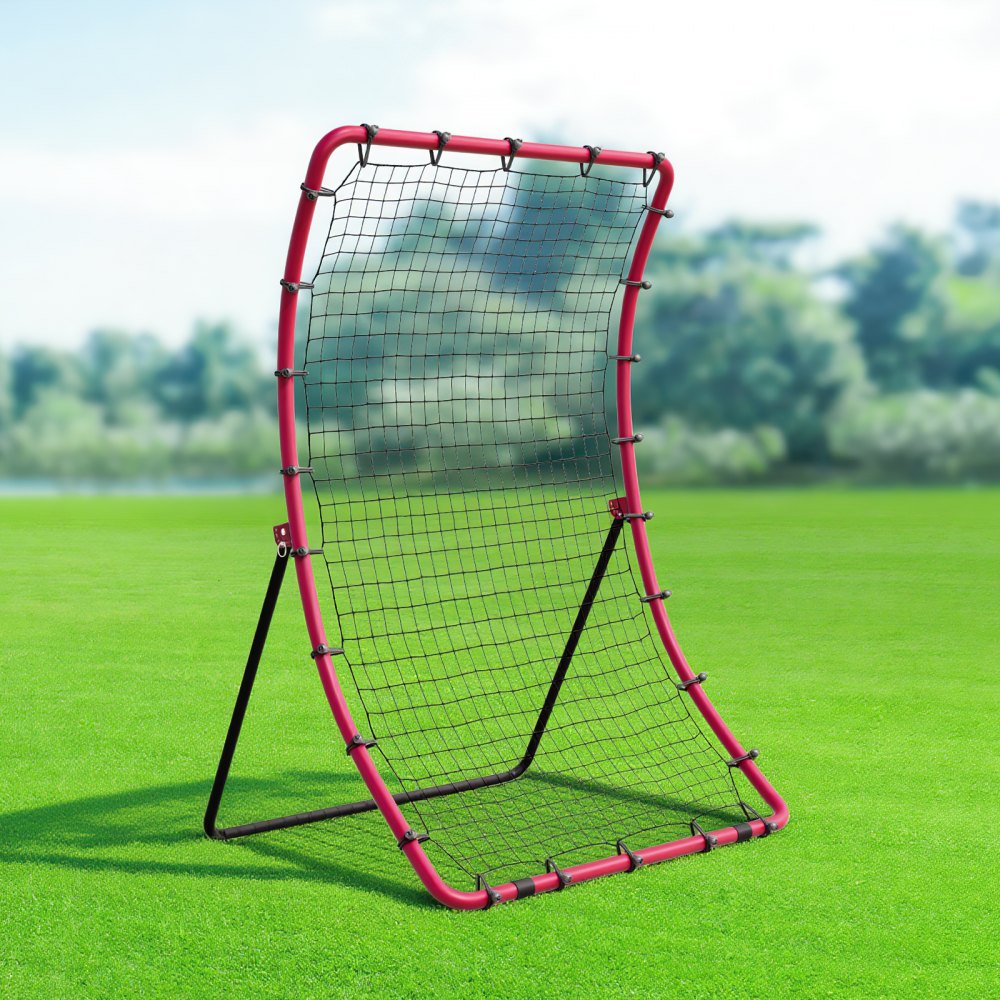 VEVOR Baseball en Softball Rebounder Net, 4 x 5,5 voet PitchBack Baseball Pitching Nest, Pitch Return Trainer Rebound Net met Pitching Target, All-Angle Fielding Rebound Net voor Grounders Pop Flies