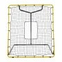 VEVOR honkbalrebounder 1230 x 1393 mm met 4 verstelbare hoeken en PE-net voor softbaltraining en recreatief spel, sterke rebound voor vang- en werpoefeningen, opvouwbaar reboundnet met 4 grondankers.