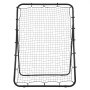 VEVOR Honkbal Rebounder Net 120 x 180 cm 5-hoekig Pitchback Training Net voor Honkbal, Softbal en Individuele Training Binnen en Buiten, met PE Net, 4 Grondankers en Opvouwbaar Stalen Frame